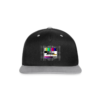 Testbild Offline Sendepause Tv Test | Caps & Mützen | Kontrast Snapback Cap | Sendepause, Testbild, Tv Testbild, Tv